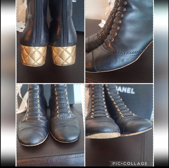 CHANEL Leather Booties - Picture 14 of 16